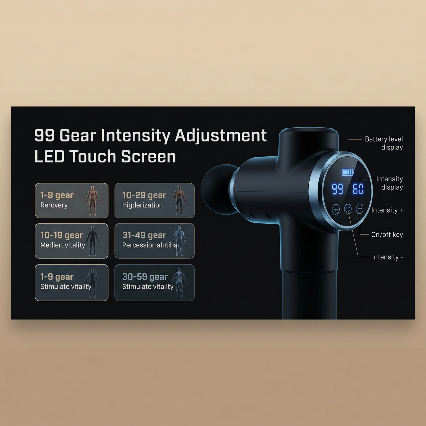 11-IN-1 Electric Massage Gun